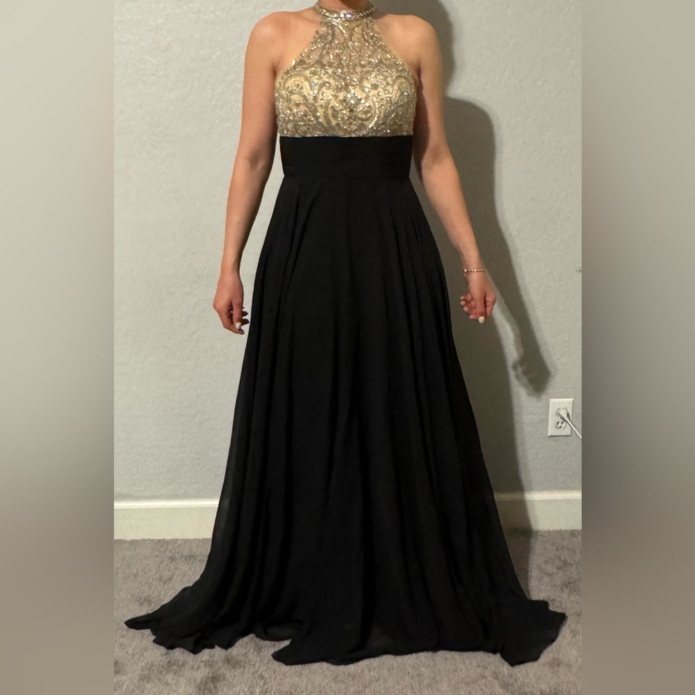 Elegant Black Maxi Skirt